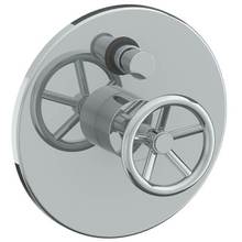 Watermark 31-P90-BK-PC - Wall Mounted Pressure Balance Shower Trim with Diverter, 7'' dia.