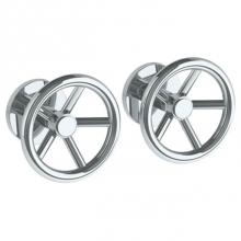 Watermark 31-WTR2-BK-PC - Wall Mounted 2-Valve Shower Trim