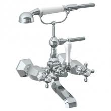 Watermark 312-5.2-X-PC - Wall Mounted Exposed Bath Set with Hand Shower