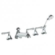 Watermark 312-8.1-Y-PC - Deck Mounted 5 Hole Bath Set