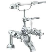 Watermark 312-8.2-V-PC - Deck Mounted Exposed Bath Set with Hand Shower