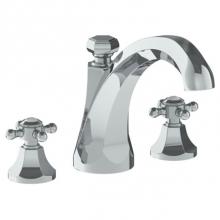 Watermark 312-8.205-X-PC - Deck Mounted 3 Hole Extended Bath Set
