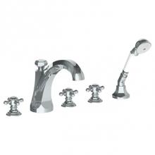 Watermark 312-8.205.1-V-PC - Deck Mounted 5 Hole Extended Bath Set