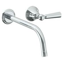 Watermark 313-1.2L-WW-PC - Wall Mounted 2 Hole Lavatory Set with 11'' CTC Spout