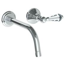 Watermark 313-1.2M-SW-PC - Wall Mounted 2 Hole Lavatory Set with 8 3/8'' CTC Spout
