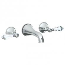 Watermark 313-5-SW-PC - Wall Mounted 3 Hole Bath Set