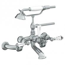 Watermark 313-5.2-SW-PC - Wall Mounted Exposed Bath Set with Hand Shower