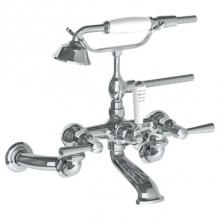 Watermark 313-5.2-Y2-PC - Wall Mounted Exposed Bath Set with Hand Shower