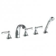 Watermark 313-8.1-WW-PC - Deck Mounted 5 Hole Bath Set
