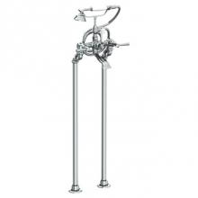 Watermark 313-8.3-Y2-PC - Floor Standing Bath Set with Hand Shower