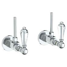 Watermark 313-MAS1-SW-PC - Lavatory Angle Stop Kit -1/2'' Compression x 3/8'' OD Compression