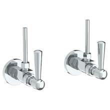 Watermark 313-MAS1-Y2-PC - Lavatory Angle Stop Kit -1/2'' Compression x 3/8'' OD Compression