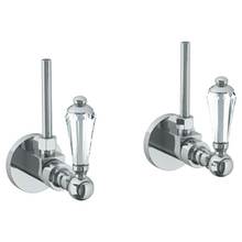 Watermark 313-MAS2-SW-PC - Lavatory Angle Stop Kit -1/2'' IPS x 3/8'' OD Compression