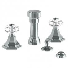 Watermark 314-4-CRY5-PC - Deck Mounted 4-Hole Bidet