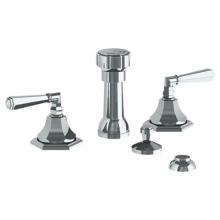 Watermark 314-4-YY-PC - Deck Mounted 4-Hole Bidet