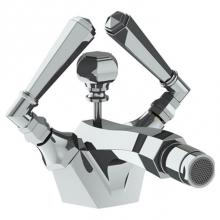 Watermark 314-4.1-YY-PC - Deck Mounted Monoblock Bidet Mixer