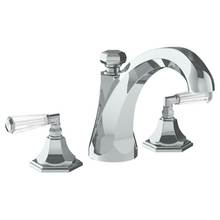 Watermark 314-8.205-CRY4-PC - Deck Mounted 3 Hole Extended Bath Set