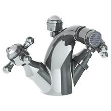Watermark 321-4.1-V-PC - Deck Mounted Monoblock Bidet Mixer