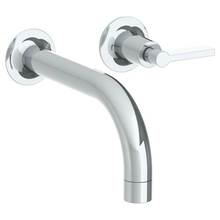 Watermark 34-1.2-DD2-GP - Wall Mounted 2 Hole Lavatory Set with 7 1/2'' CTC Spout