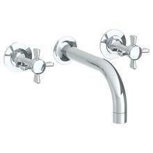 Watermark 34-5-B9M-WH - Wall Mounted 3 Hole Bath Set