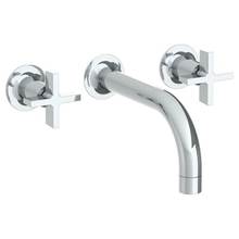 Watermark 34-5-DD3-GP - Wall Mounted 3 Hole Bath Set