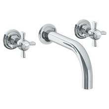 Watermark 34-5-S1-WH - Wall Mounted 3 Hole Bath Set