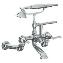 Watermark 34-5.2-DD2-WH - Wall Mounted Exposed Bath Set with Hand Shower