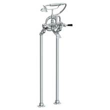 Watermark 34-8.3-H4-WH - Floor Standing Bath Set with Hand Shower