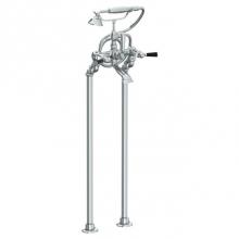 Watermark 34-8.3-H4-PC - Floor Standing Bath Set with Hand Shower