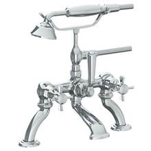 Watermark 34-8.2-B9M-PC - Deck Mounted Exposed Bath Set with Hand Shower