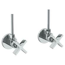 Watermark 34-MAS2-DD3-GP - Lavatory Angle Stop Kit -1/2'' IPS x 3/8'' OD Compression