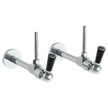 Watermark 34-MAS3-H4-GP - Lavatory Angle Stop Kit -1/2'' Sweat x 3/8'' OD Compression