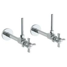 Watermark 34-MAS3-S1-GP - Lavatory Angle Stop Kit -1/2'' Sweat x 3/8'' OD Compression