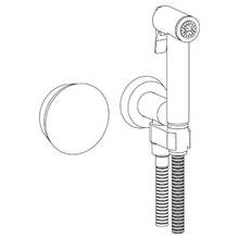 Watermark 36-4.4-HO-PC - Wall Mounted Bidet Spray Set