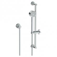 Watermark 37-HSPB2-BL3-PC - Positioning Bar Shower kit with Volume Hand Shower and 69'' Hose