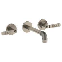 Watermark 38-2.2-M-EV4-PC - Wall Mounted 3 Hole Lavatory Set with 7.5'' spout