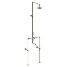 Watermark 38-3.1FLT-EV4-PC - Floor Mounted Exposed Thermostatic Tub/ Shower Set