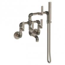 Watermark 38-5.2-K-EV4-PC - Wall Mounted Exposed Bath Set with Hand Shower