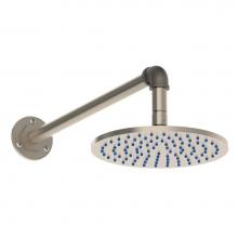 Watermark 38-HAF.1-PC - Wall Mounted Showerhead, 8'' dia with 12'' to 18'' Arm and Flange