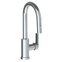 Watermark 71-9.3PG2-LLO6-PC - Deck Mounted 1 Hole Gooseneck Prep Faucet with Pull Down Spray