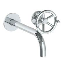 Watermark 31-1.2M-BKA1-PC - Wall Mounted 2 Hole Lavatory Set with 8 3/4'' Spout