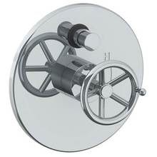 Watermark 31-P90-BKA1-PC - Wall Mounted Pressure Balance Shower Trim with Diverter, 7'' dia.