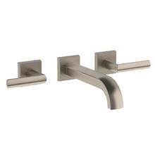 Watermark 64-2.2-BR4-PC - Wall Mounted 3 Hole Lavatory Set