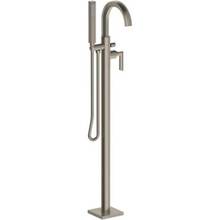 Watermark 64-8.8-BR4-SN - Single Hole Floor Standing Bath Set with Hand Shower