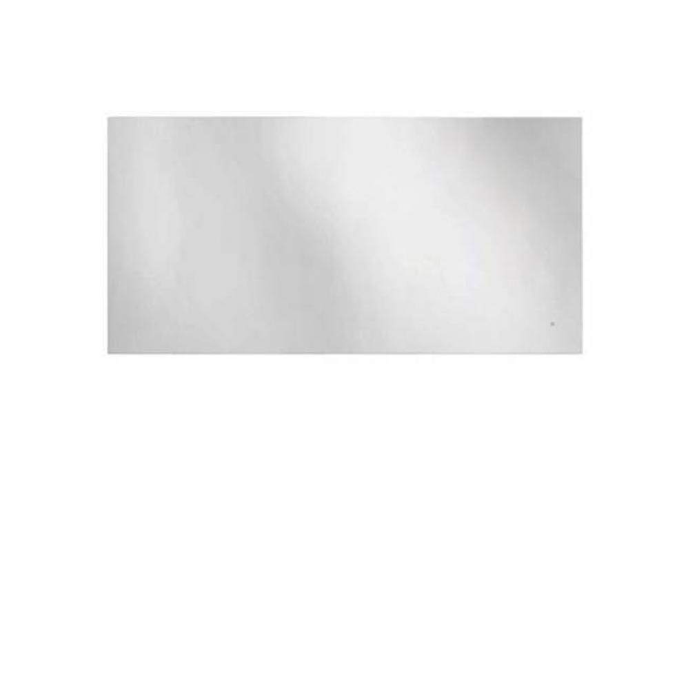 51 collection frameless mirror w/LED lighting; 55''W x 27 1/2''H x 1'&apo