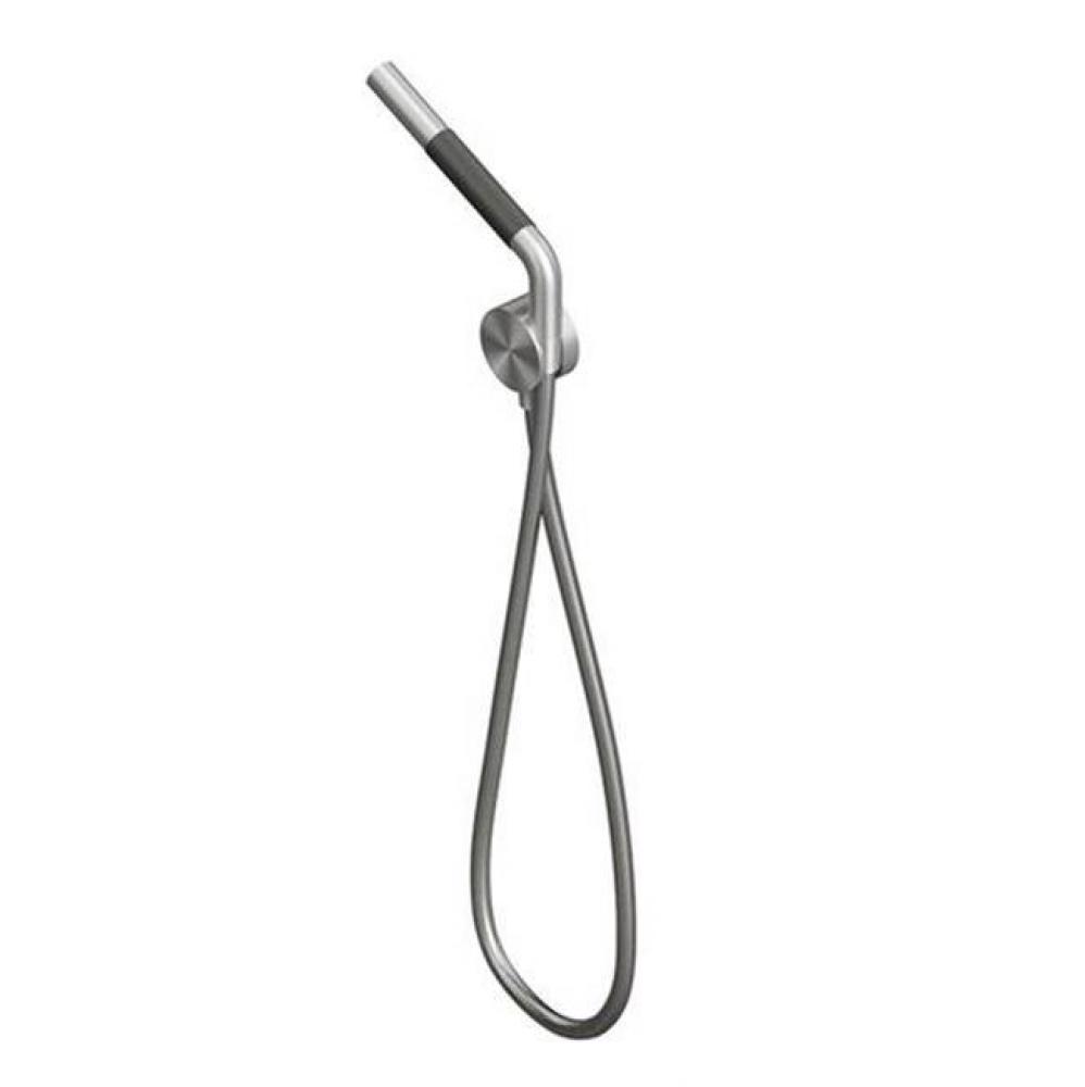 Angled handshower w wall union; AS