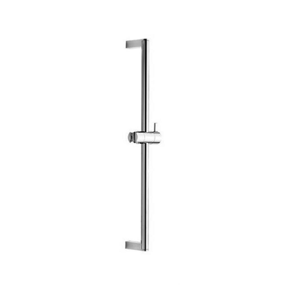 Round handshower sliding rail