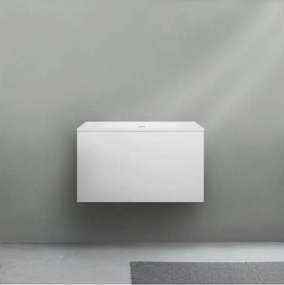 56 collection 700 FULL V1 wall vanity; 27 1/2''W x 19''H x 20''D; Bi