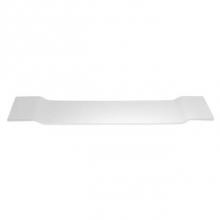 Blu Bathworks BTDeck840-01M - blu•stone™ tub deck-trey; 33''L x 7 3/4''W x 1''D; White Matte