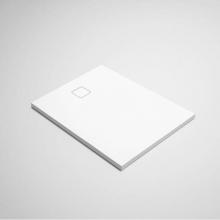 Blu Bathworks SB9120.01-01MC1 - blu•stone™ shower base; 47 1/4''L x 35 1/2''W x 1 1/2''H; White